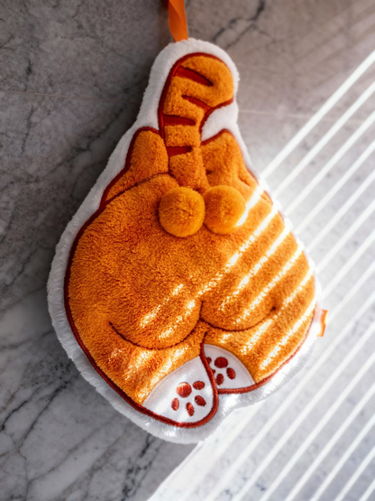 PurrEggs™ Funny Cat Butt Hand Towel